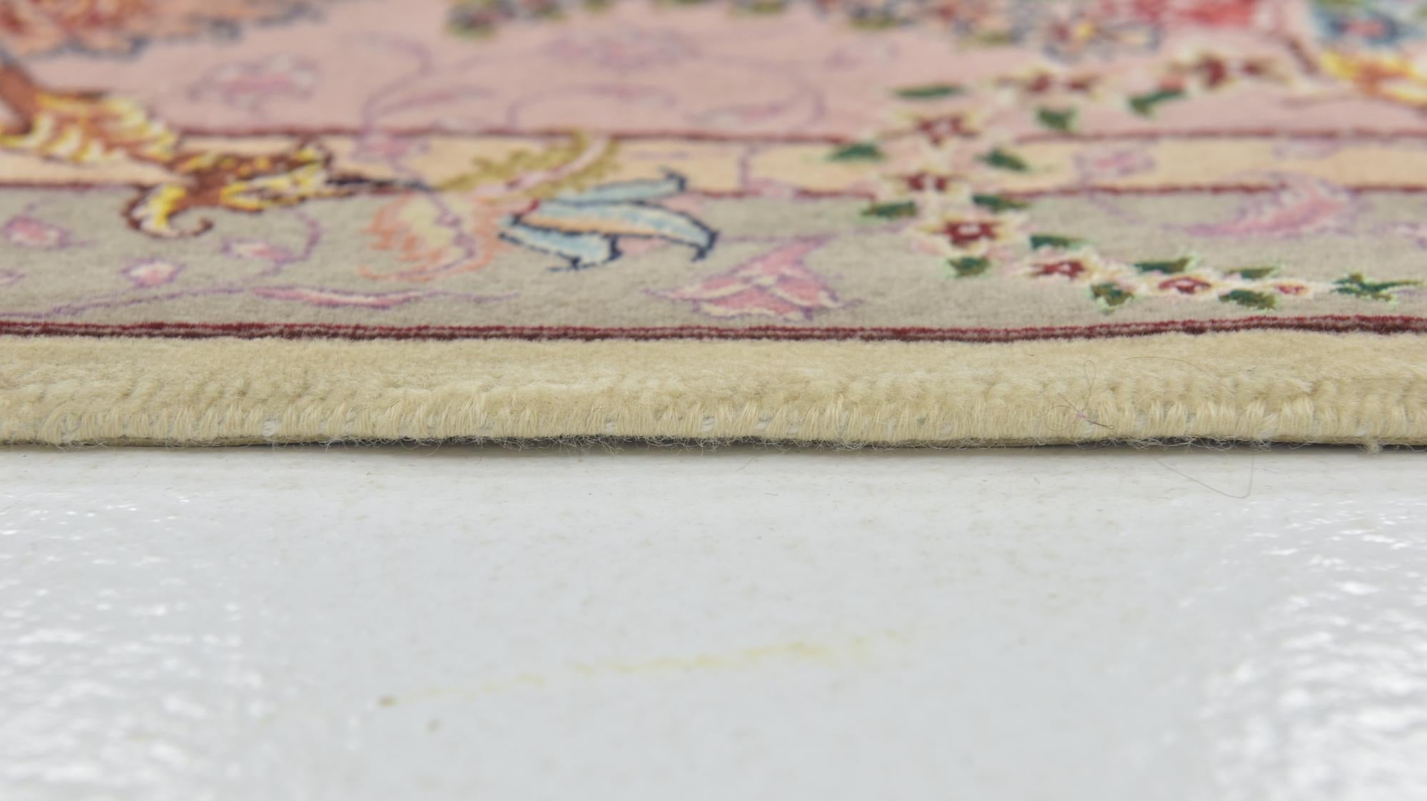 9' 10 x 13' Hand Knotted Tabriz Persian Rug