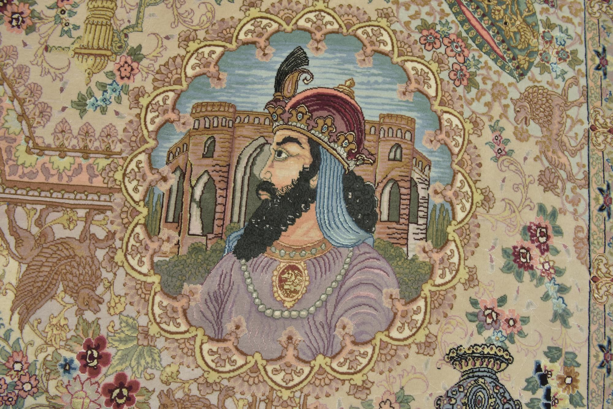 13' x 20' 7 Hand Knotted Tabriz Persian Rug