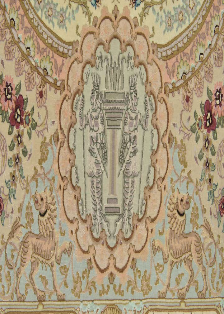 13' x 20' 7 Hand Knotted Tabriz Persian Rug