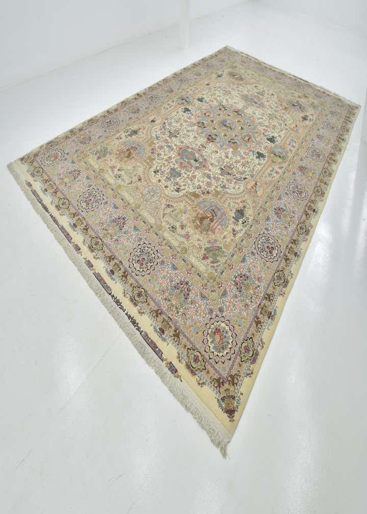 13' x 20' 7 Hand Knotted Tabriz Persian Rug