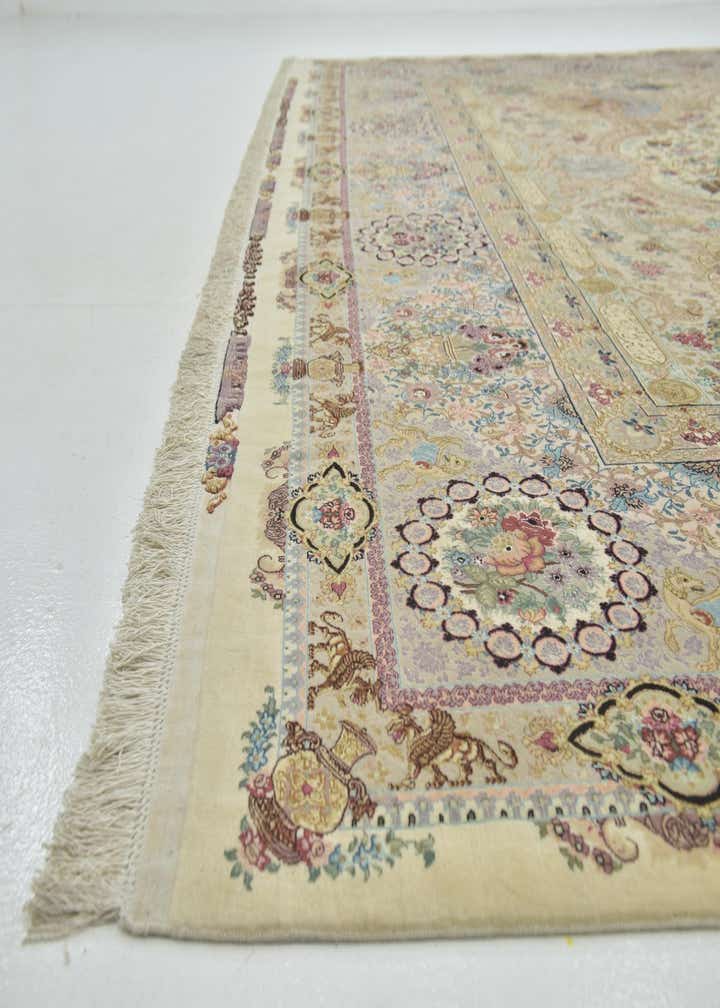 13' x 20' 7 Hand Knotted Tabriz Persian Rug