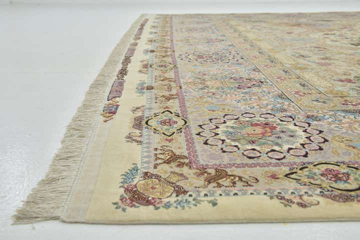 13' x 20' 7 Hand Knotted Tabriz Persian Rug