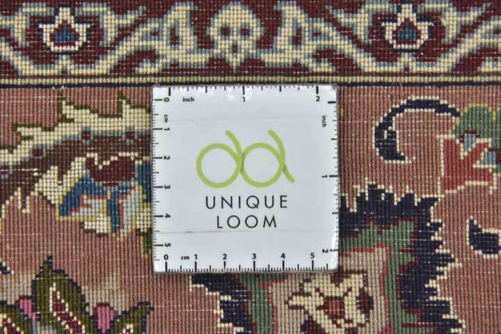 6' 7 x 9' 6 Hand Knotted Tabriz Persian Rug