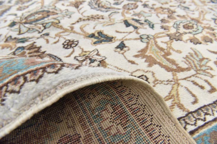 Detail image of 9' 4 x 13' Hand Knotted Tabriz Persian Wool Rug