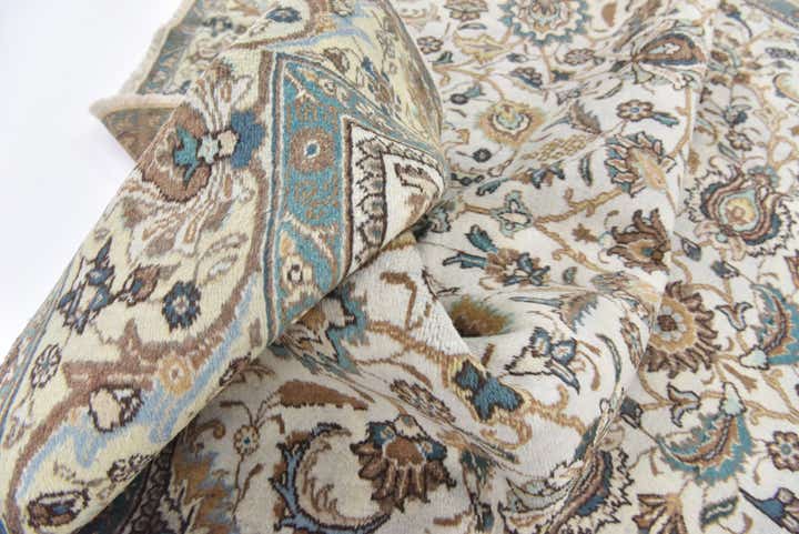 9' 4 x 13' Hand Knotted Tabriz Persian Wool Rug