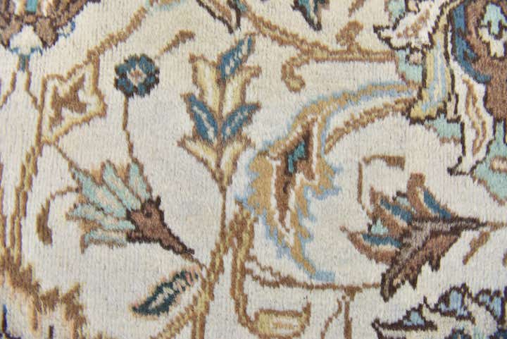 9' 4 x 13' Hand Knotted Tabriz Persian Wool Rug