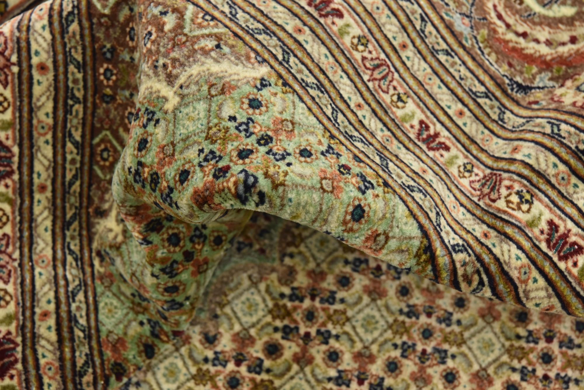 10' x 12' 10 Hand Knotted Tabriz Persian Rug
