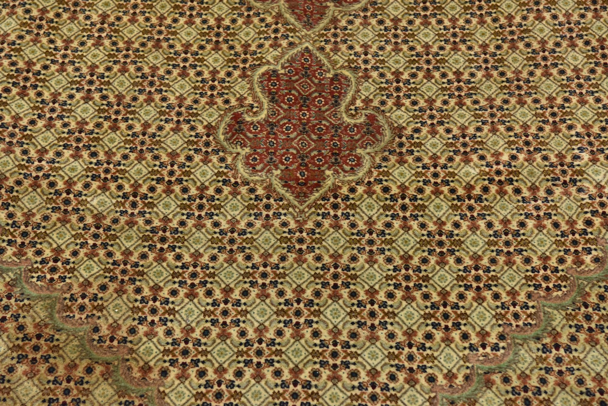 10' x 12' 10 Hand Knotted Tabriz Persian Rug