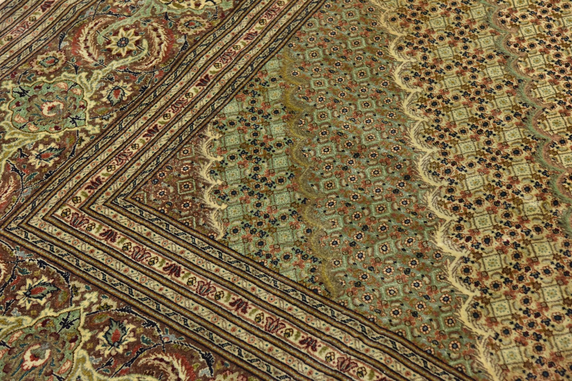 10' x 12' 10 Hand Knotted Tabriz Persian Rug