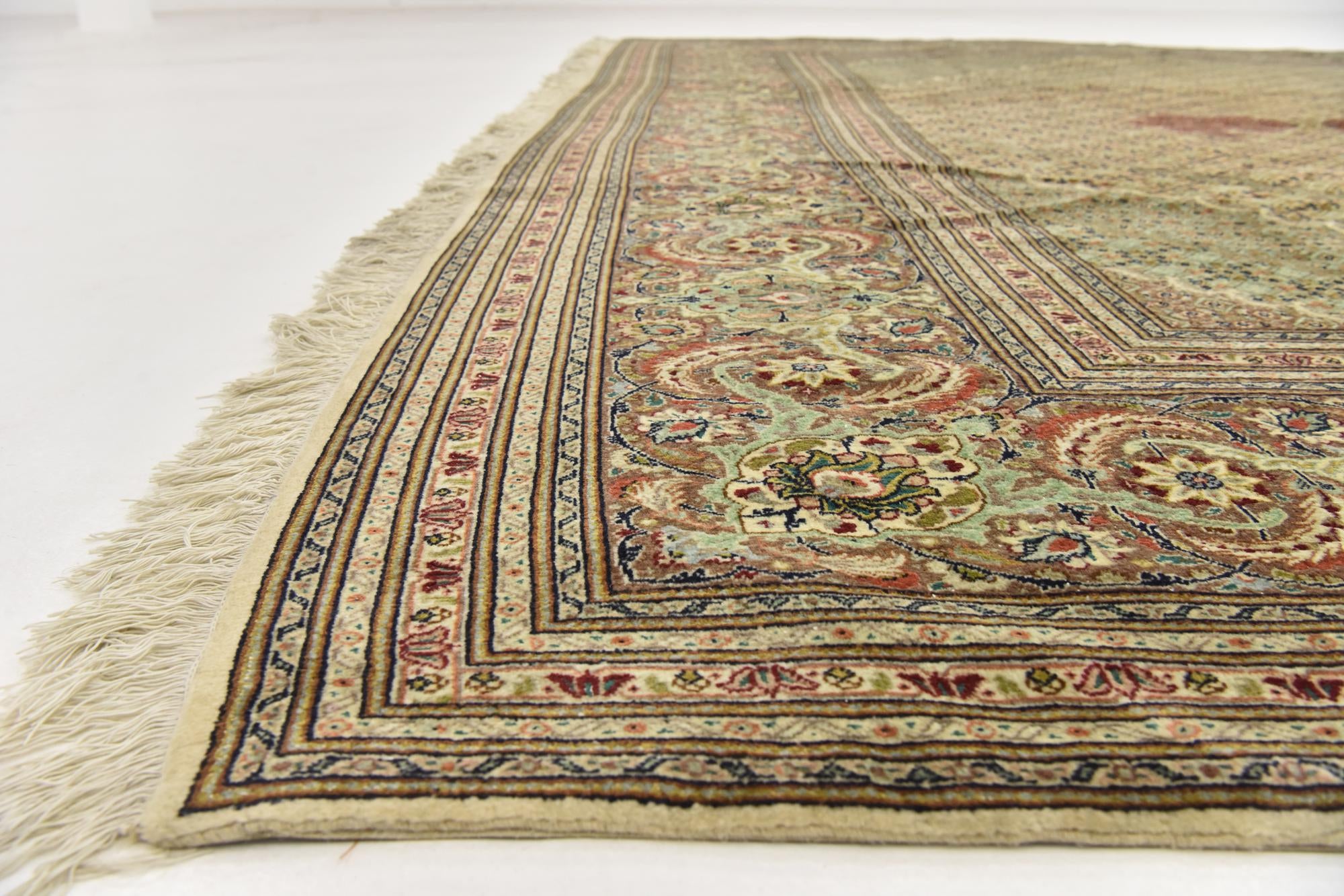 10' x 12' 10 Hand Knotted Tabriz Persian Rug