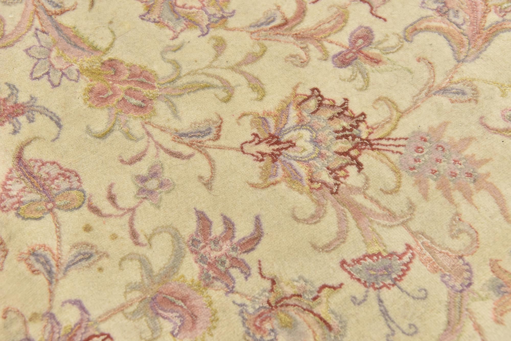 6' 6 x 10' Hand Knotted Tabriz Persian Rug