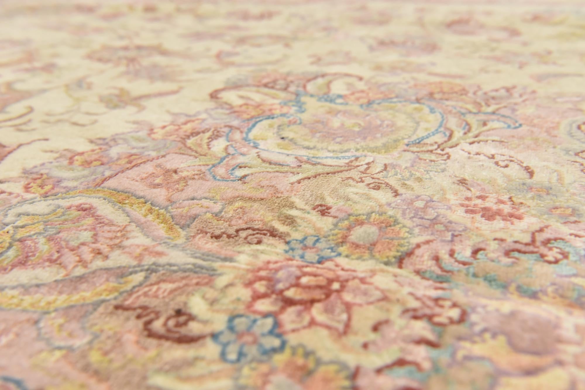 6' 6 x 10' Hand Knotted Tabriz Persian Rug
