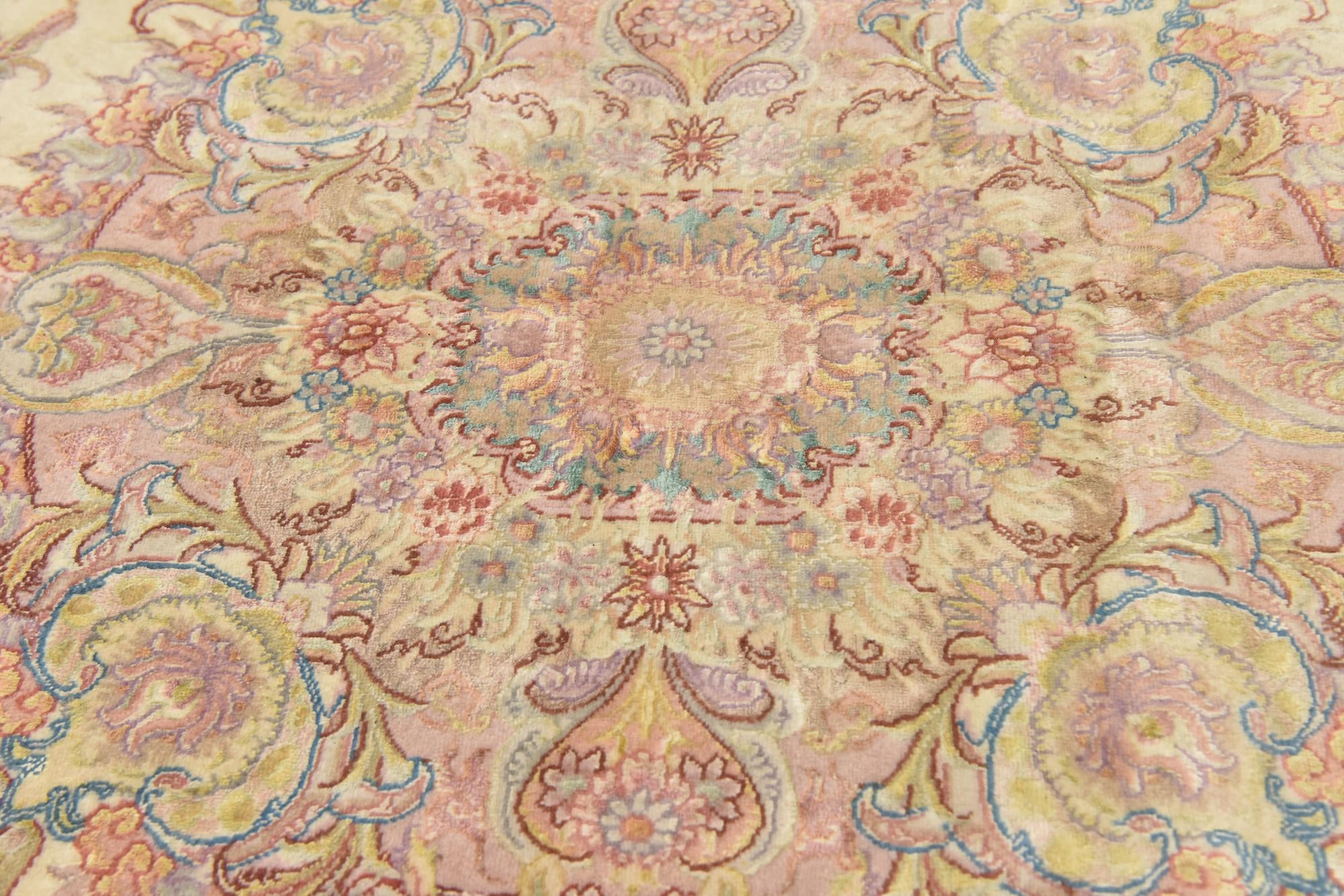 6' 6 x 10' Hand Knotted Tabriz Persian Rug