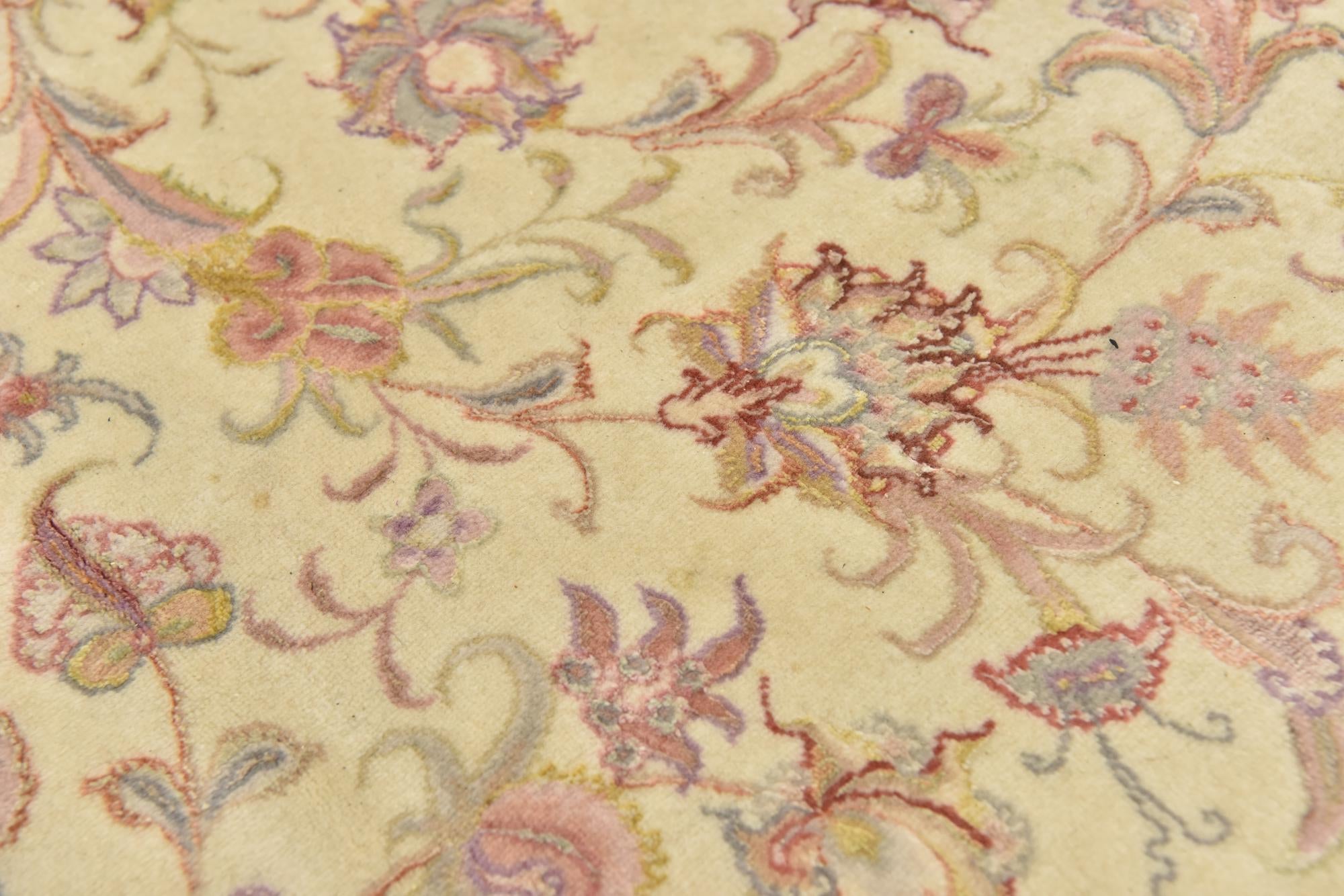 6' 6 x 10' Hand Knotted Tabriz Persian Rug