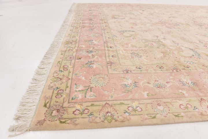 6' 8 x 10' Hand Knotted Tabriz Persian Rug
