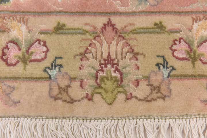 6' 8 x 10' Hand Knotted Tabriz Persian Rug