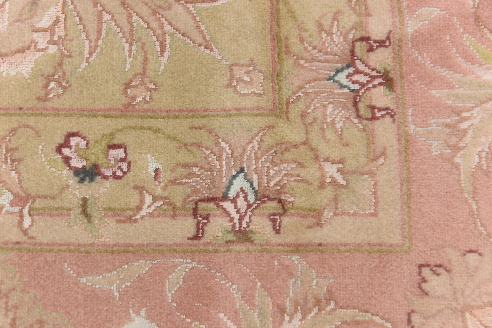 6' 8 x 10' Hand Knotted Tabriz Persian Rug