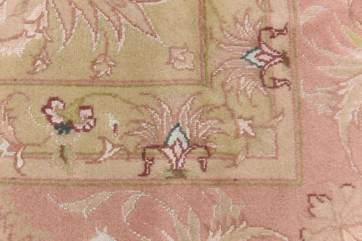 6' 8 x 10' Hand Knotted Tabriz Persian Rug