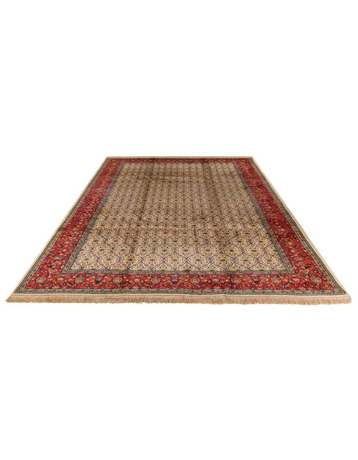 8' 2 x 11' 1 Hand Knotted Tabriz Wool Rug