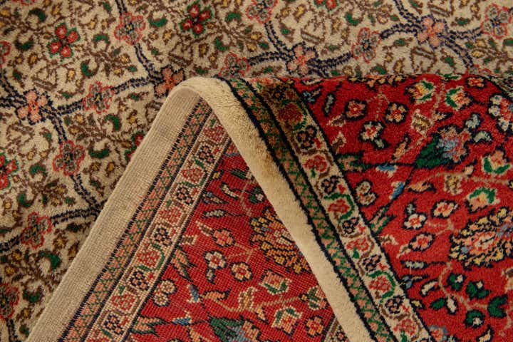 8' 2 x 11' 1 Hand Knotted Tabriz Wool Rug