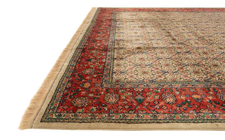 8' 2 x 11' 1 Hand Knotted Tabriz Wool Rug