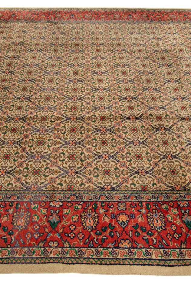 Detail image of 8' 2 x 11' 1 Hand Knotted Tabriz Wool Rug
