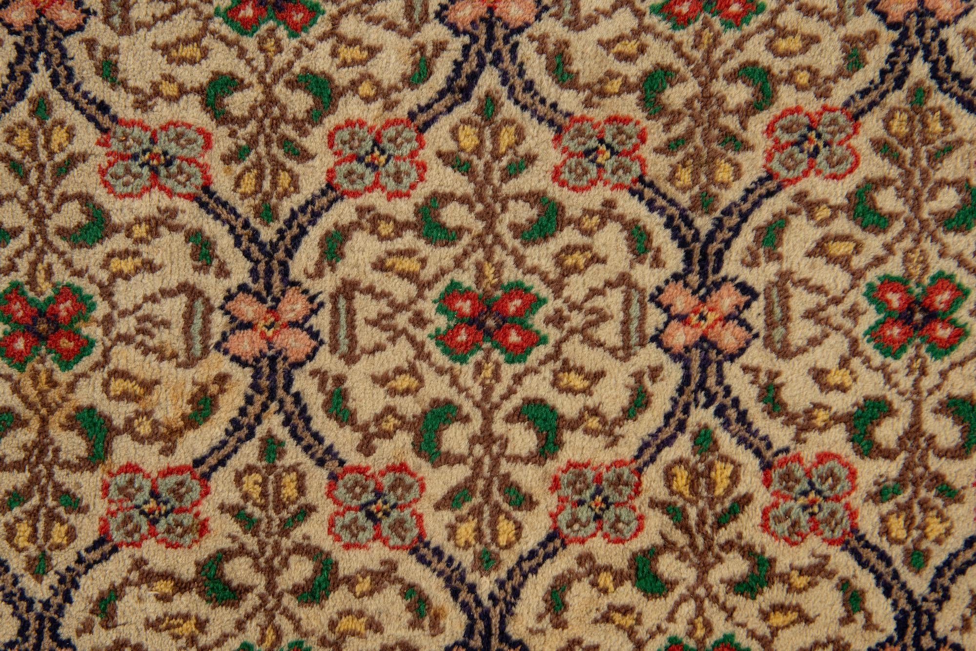 8' 2 x 11' 1 Hand Knotted Tabriz Wool Rug