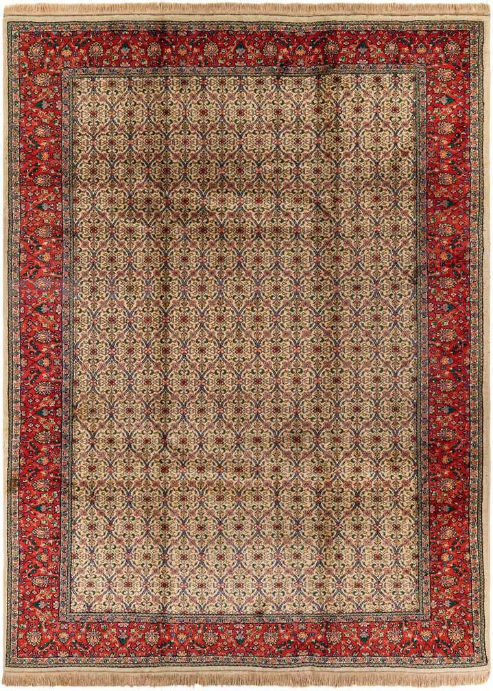 8' 2 x 11' 1 Hand Knotted Tabriz Wool Rug