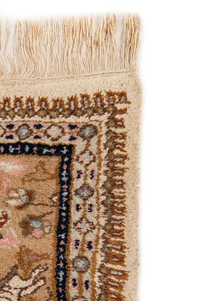 6' 6 x 10' 3 Hand Knotted Tabriz Oriental Wool Rug