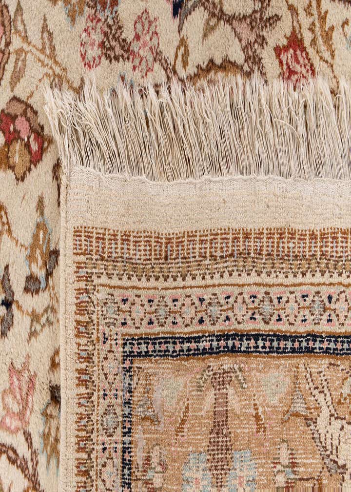 6' 6 x 10' 3 Hand Knotted Tabriz Oriental Wool Rug