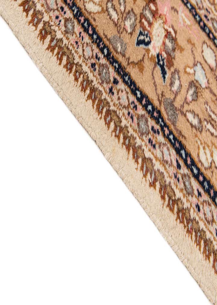 6' 6 x 10' 3 Hand Knotted Tabriz Oriental Wool Rug