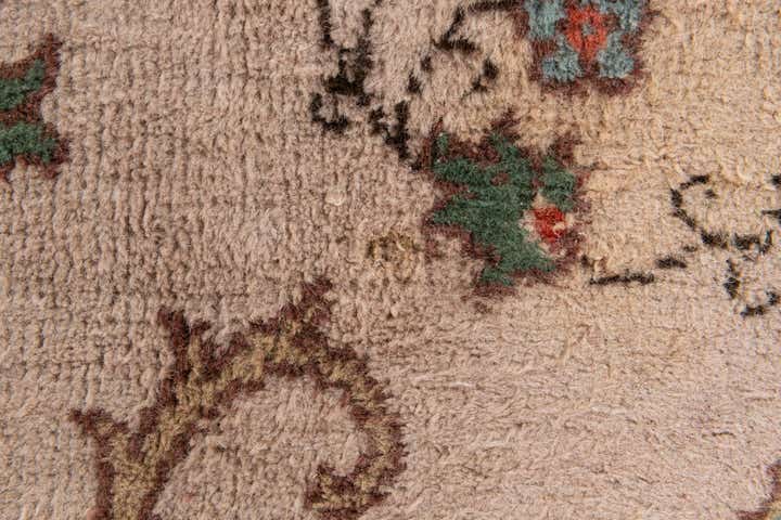 7' x 9' 8 Hand Knotted Tabriz Wool Rug