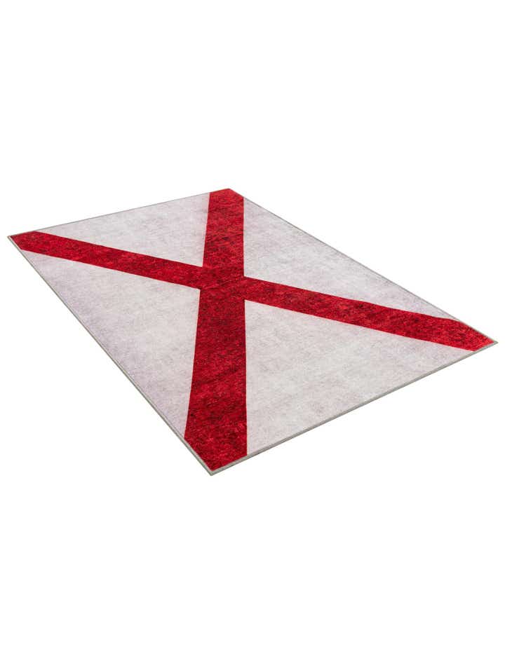 4' x 6' Alabama The Flag Collection Rug
