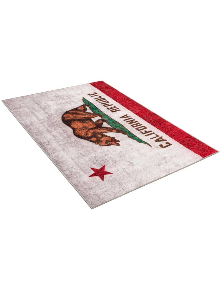 Detail image of 4' x 6' California The Flag Collection Rug