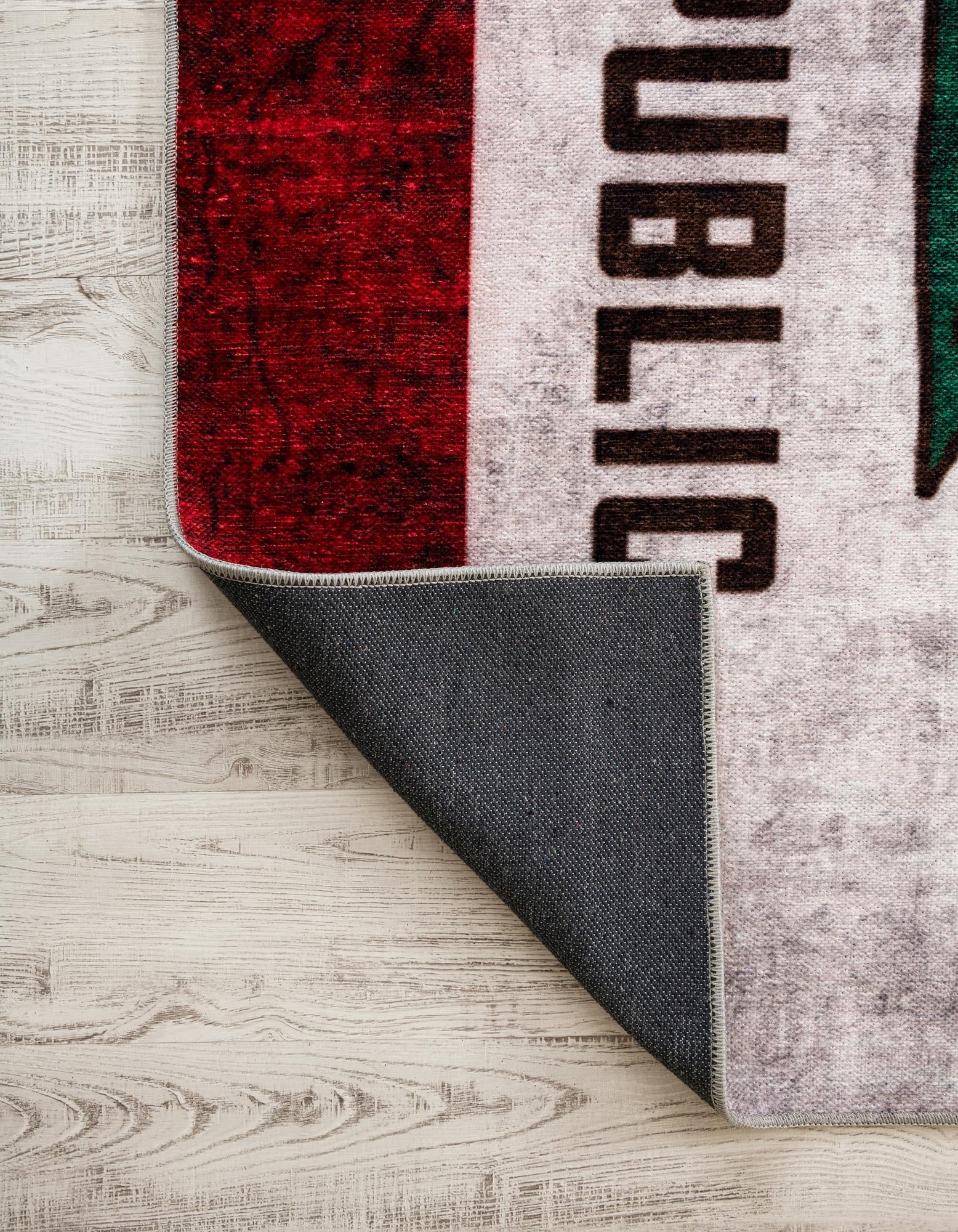 8' x 10' California The Flag Collection Rug