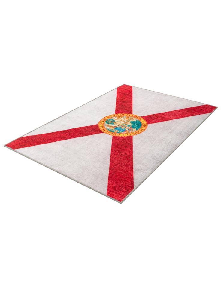 Detail image of 4' x 6' Florida The Flag Collection Rug