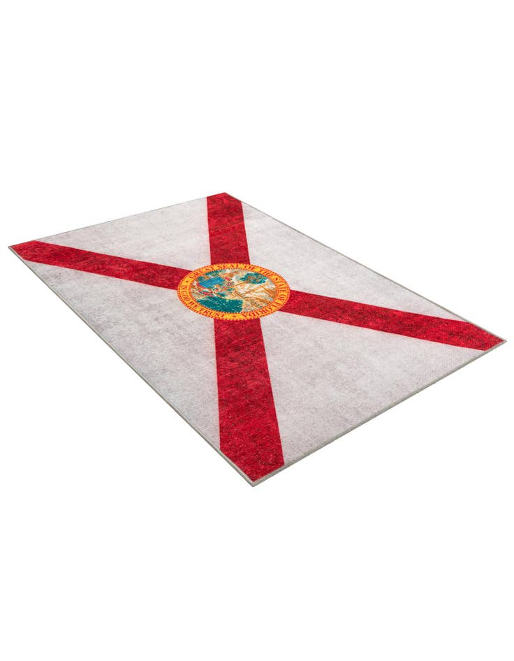 Detail image of 4' x 6' Florida The Flag Collection Rug