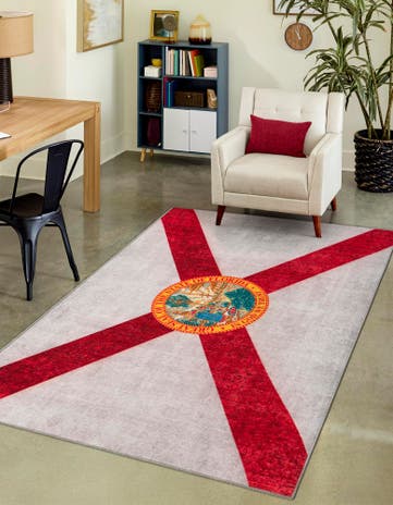 2' x 3' Florida The Flag Collection Rug