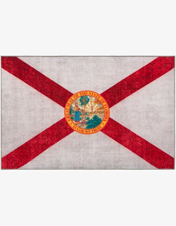7' x 10' Florida The Flag Collection Rug