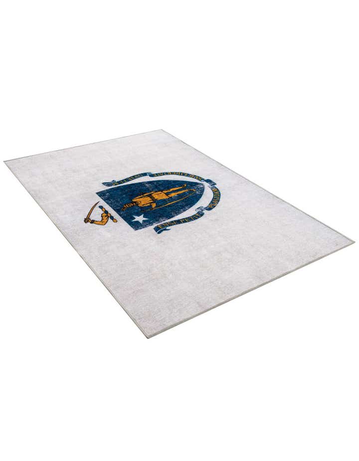 4' x 6' Massachusets The Flag Collection Rug