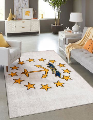 2' x 3' Rhode Island The Flag Collection Rug
