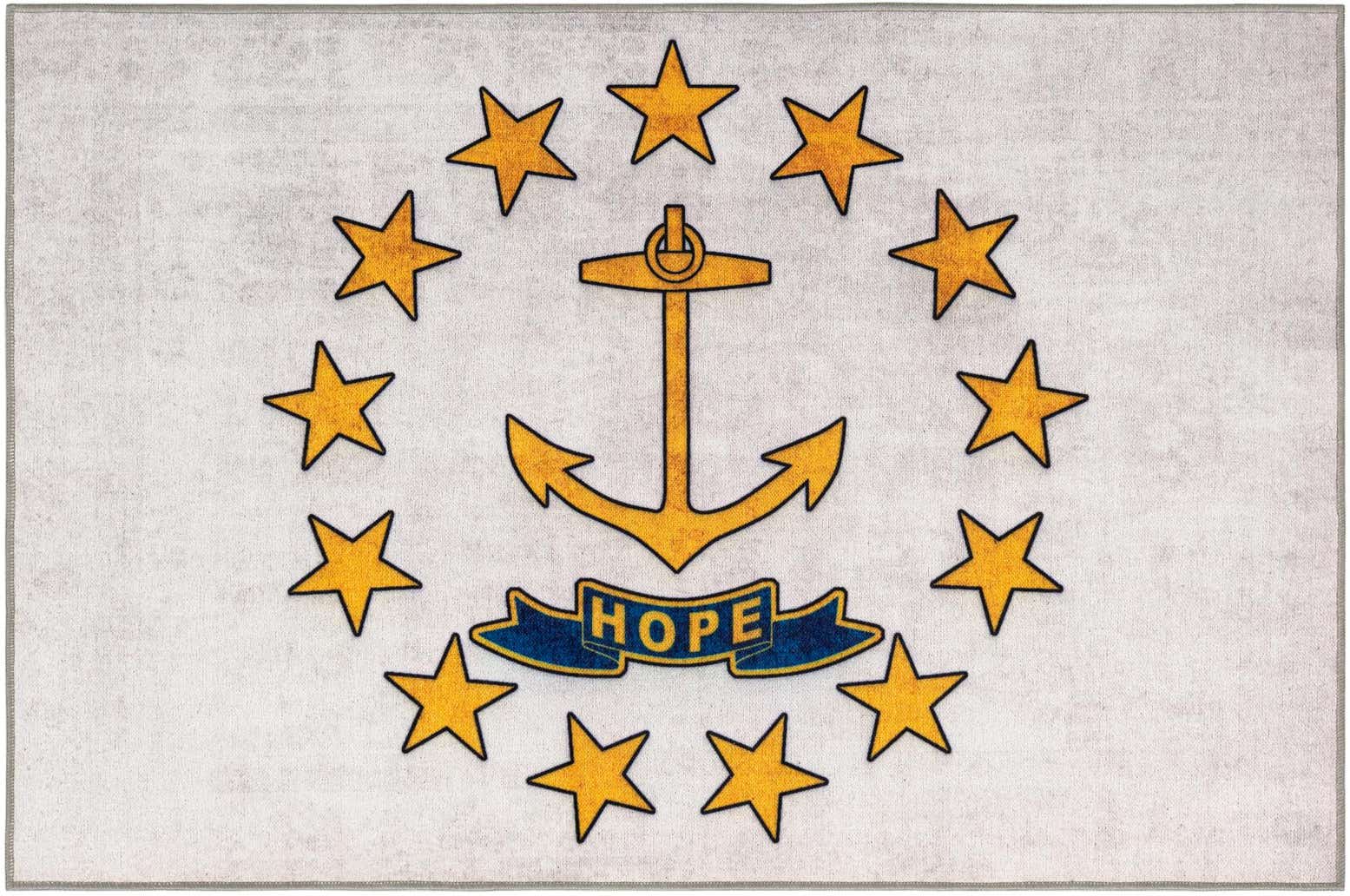 7' x 10' Rhode Island The Flag Collection Rug