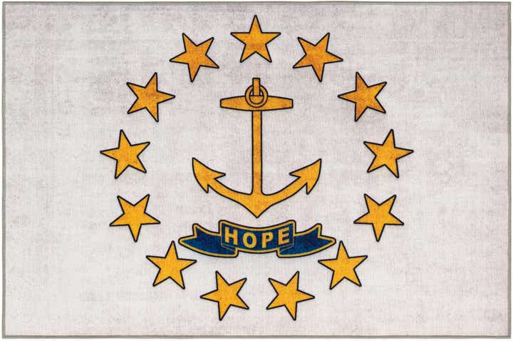 8' x 10' Rhode Island The Flag Collection Rug