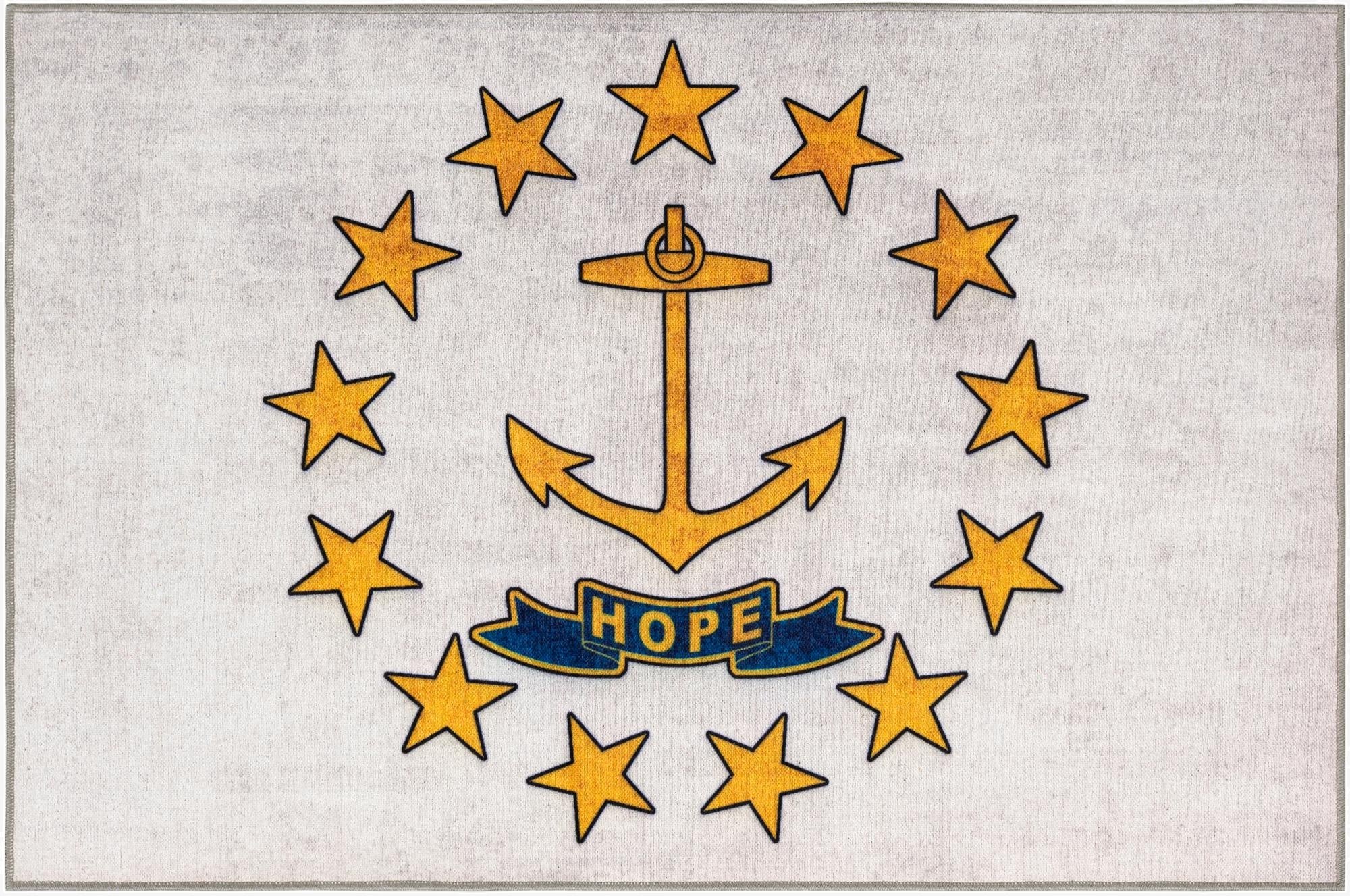 2' x 3' Rhode Island The Flag Collection Rug