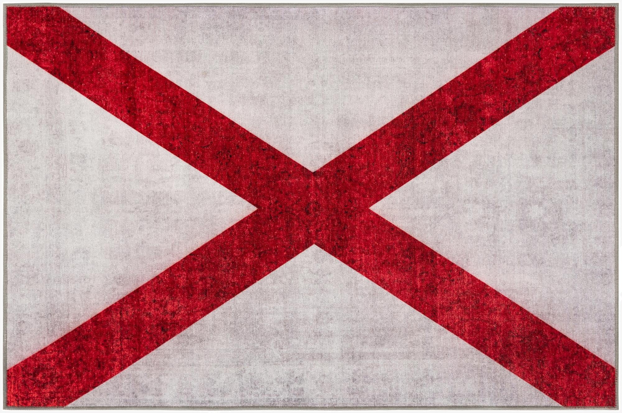 4' x 6' Alabama The Flag Collection Rug