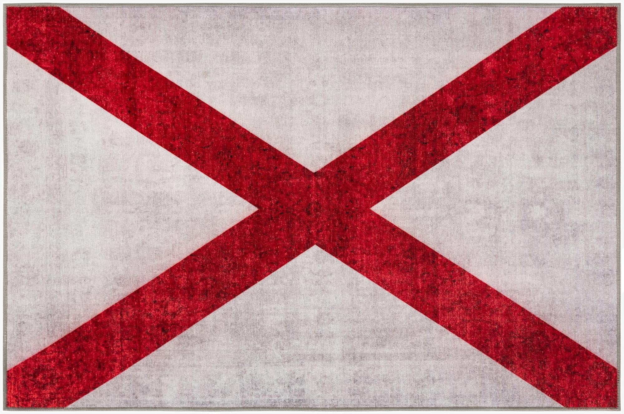 6' x 9' Alabama The Flag Collection Rug