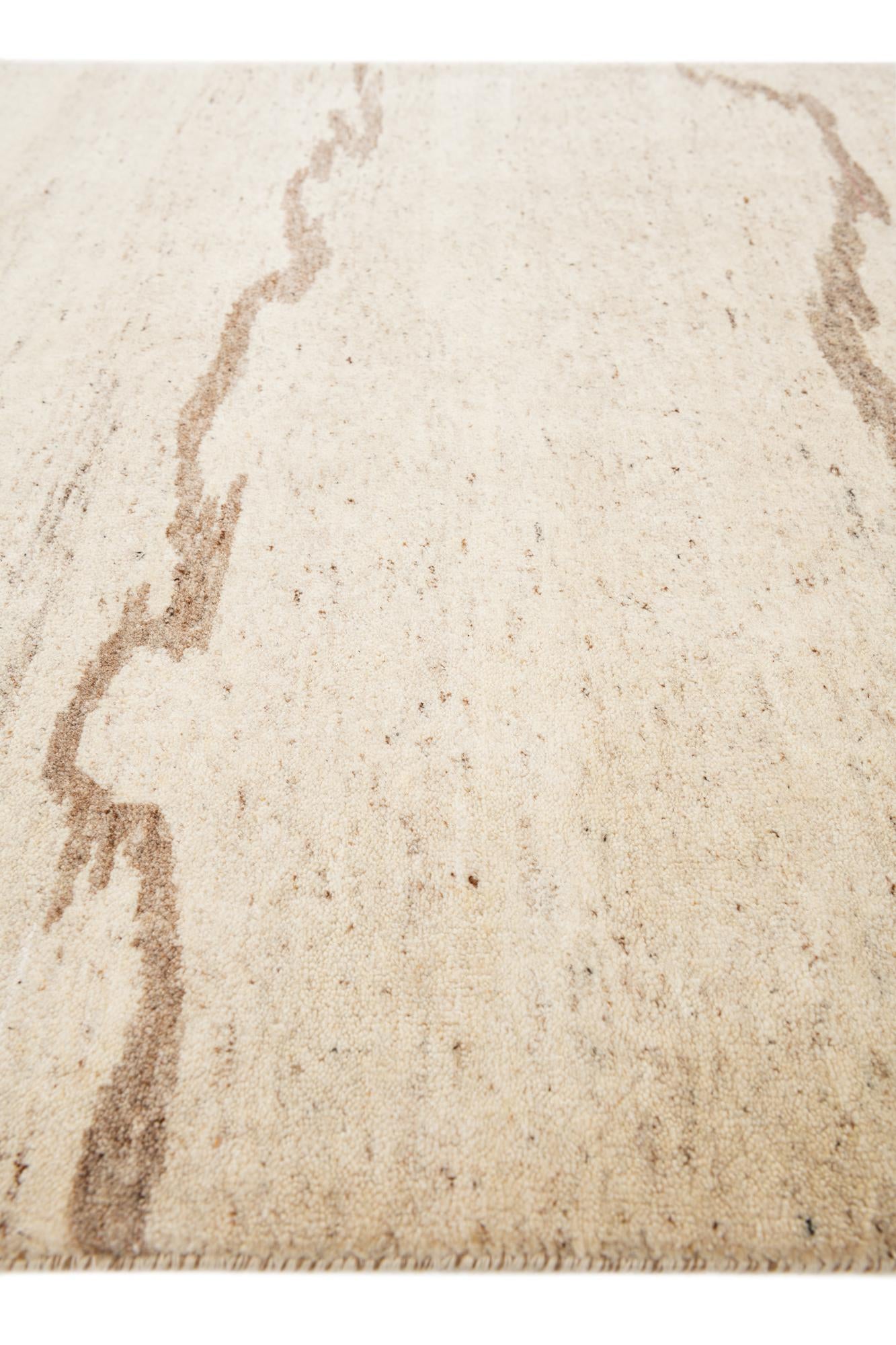 4' 1 x 6' Hand Knotted Tibet Wool Rug