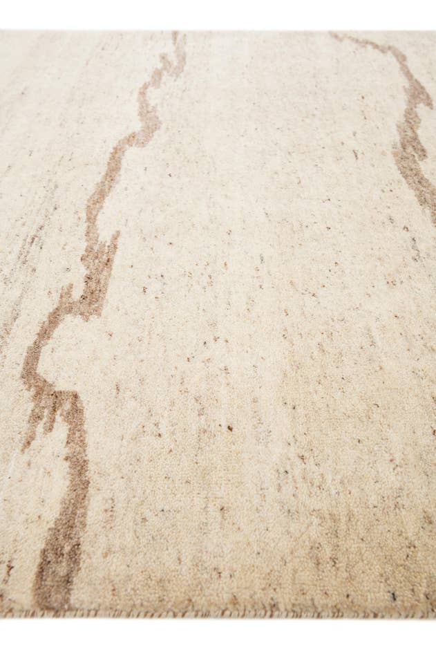 Detail image of 4' 1 x 6' Hand Knotted Tibet Wool Rug