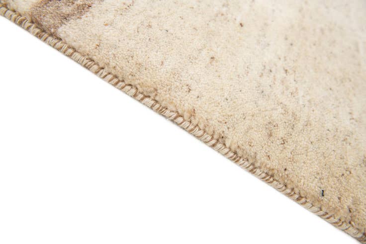 Detail image of 4' 1 x 6' Hand Knotted Tibet Wool Rug
