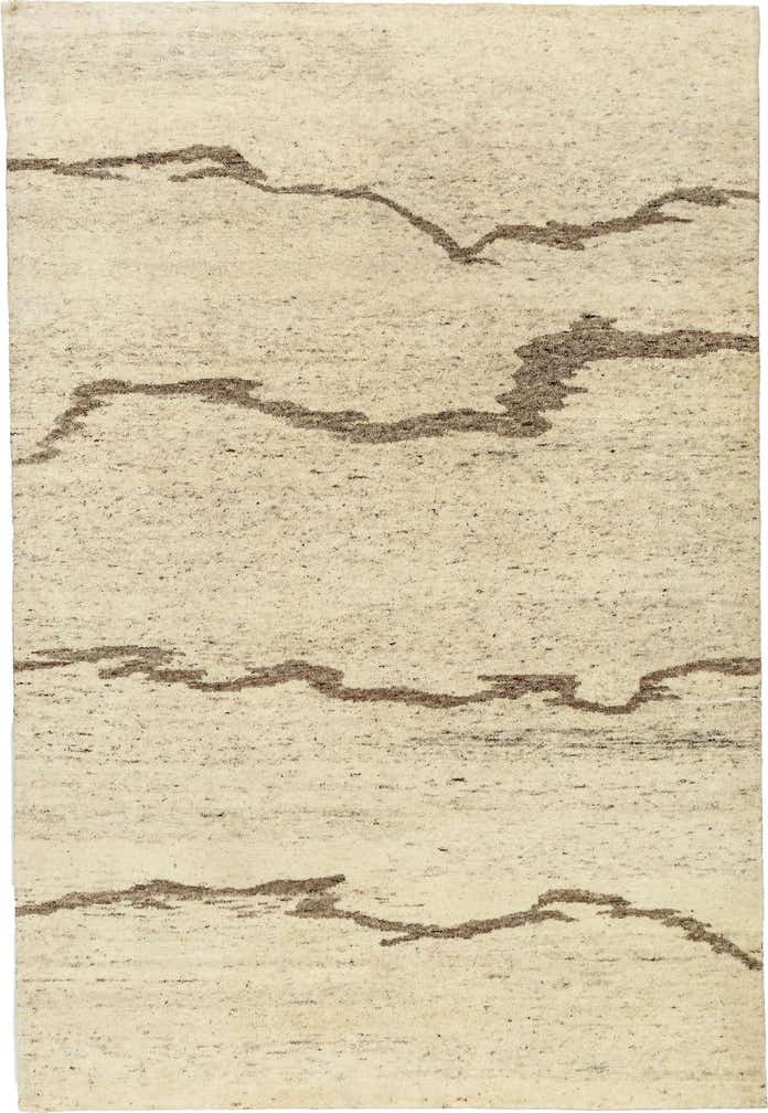 4' 1 x 6' Hand Knotted Tibet Wool Rug